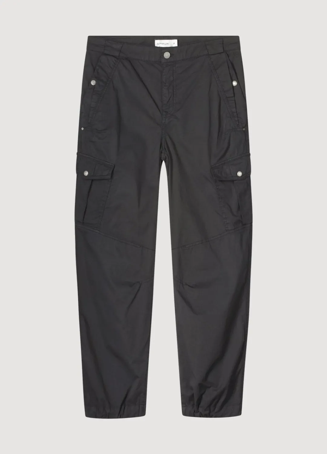 Best Summum Straight-Leg Cargo Trousers Black