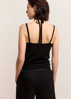 Sale Summum Strap Top Black