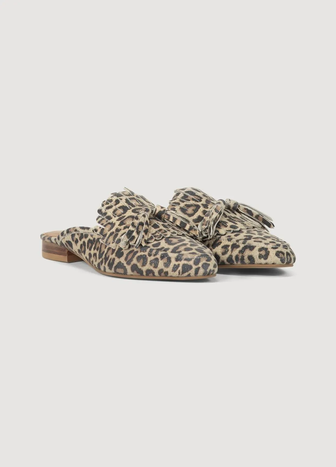 New Summum Suede Mules Multicolor