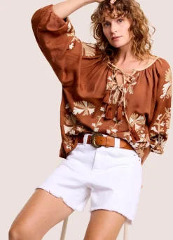 Hot Summum Leather Belt Brown