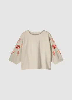 Online Summum Sweatshirt With Sequins Creme