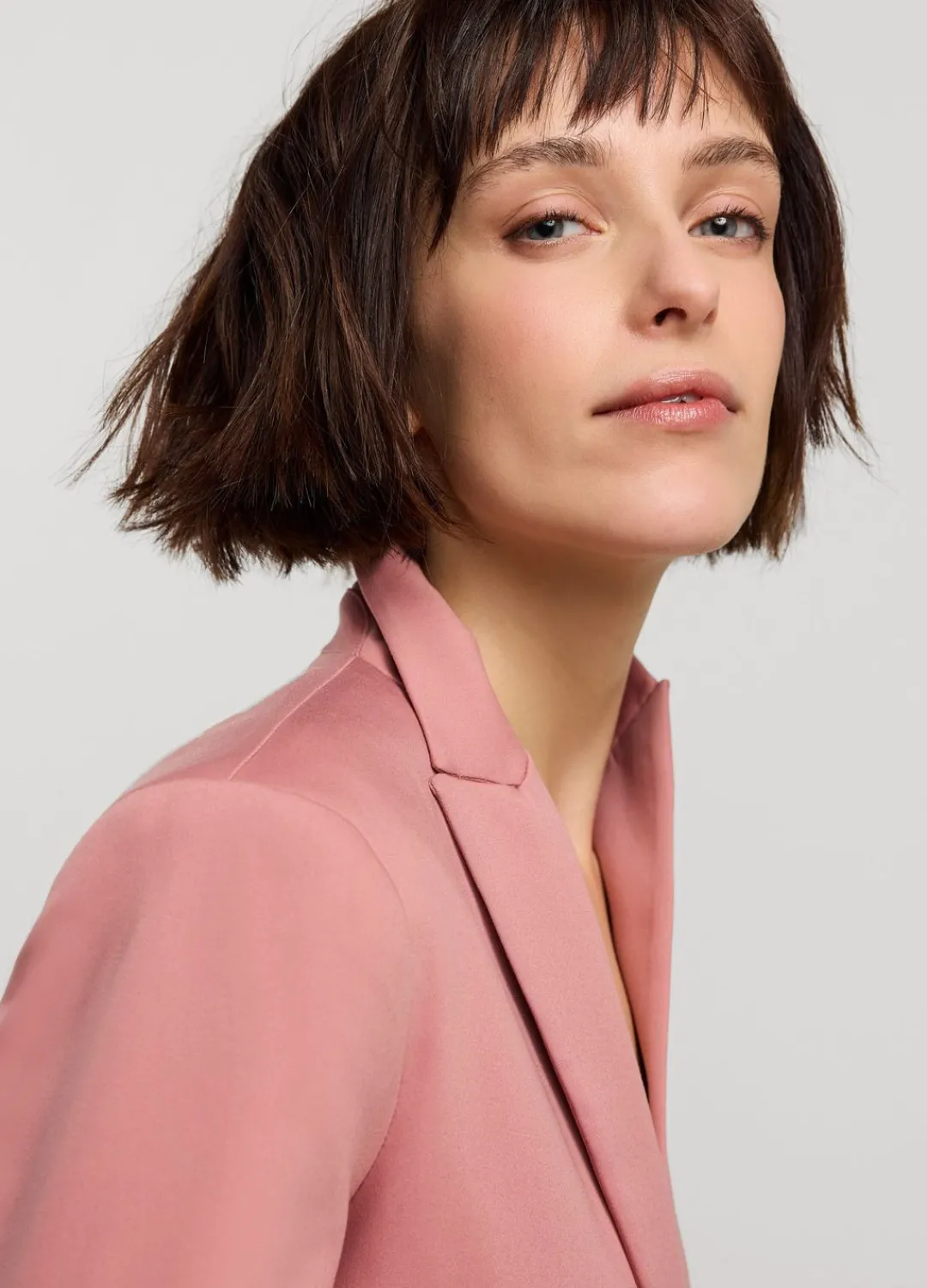 Fashion Summum Tailored Blazer Pink