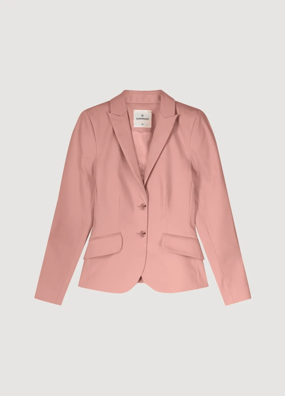 Fashion Summum Tailored Blazer Pink