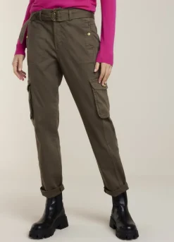 Best Summum Tapered Cargo Trousers Green