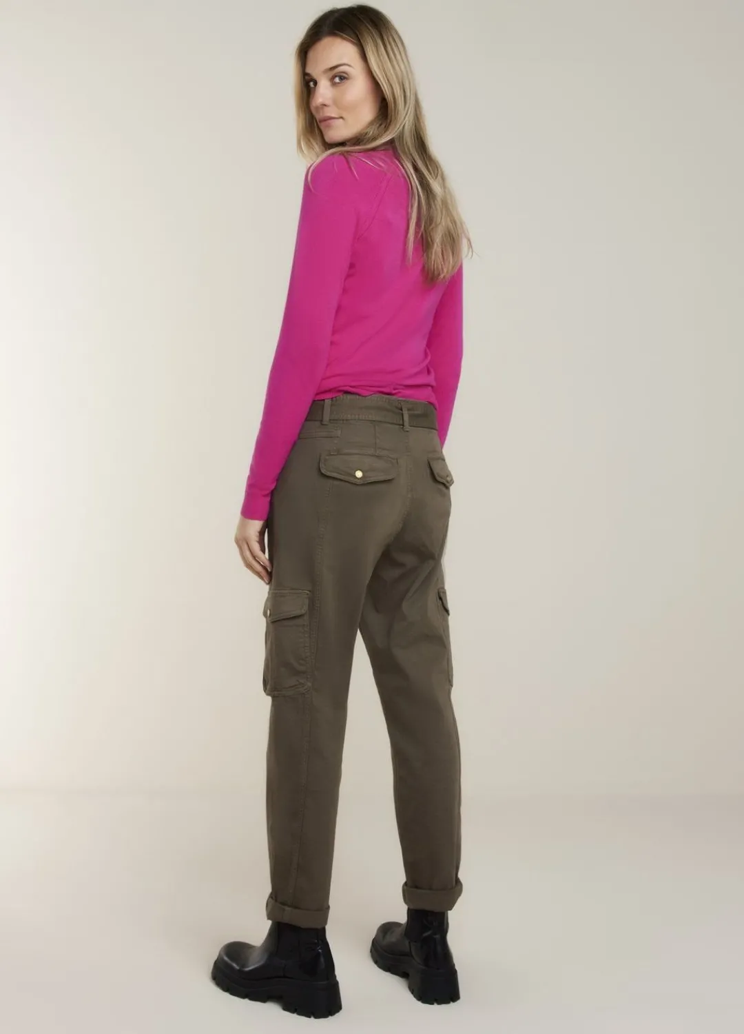 Best Summum Tapered Cargo Trousers Green