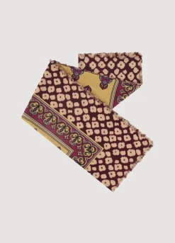 Hot Summum Thin Scarf With Print Red