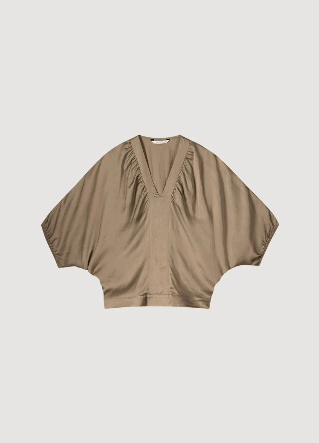 Fashion Summum Top With Bat Sleeves Grey