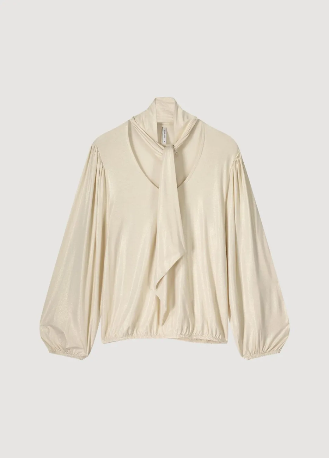 Outlet Summum Top With Detachable Shawl Creme