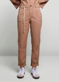 New Summum Trousers With Patch Pockets Brown