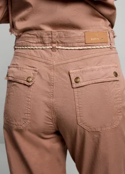 New Summum Trousers With Patch Pockets Brown