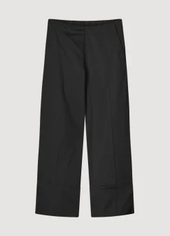 Clearance Summum Trousers With 7/8Th Straight Legs Black
