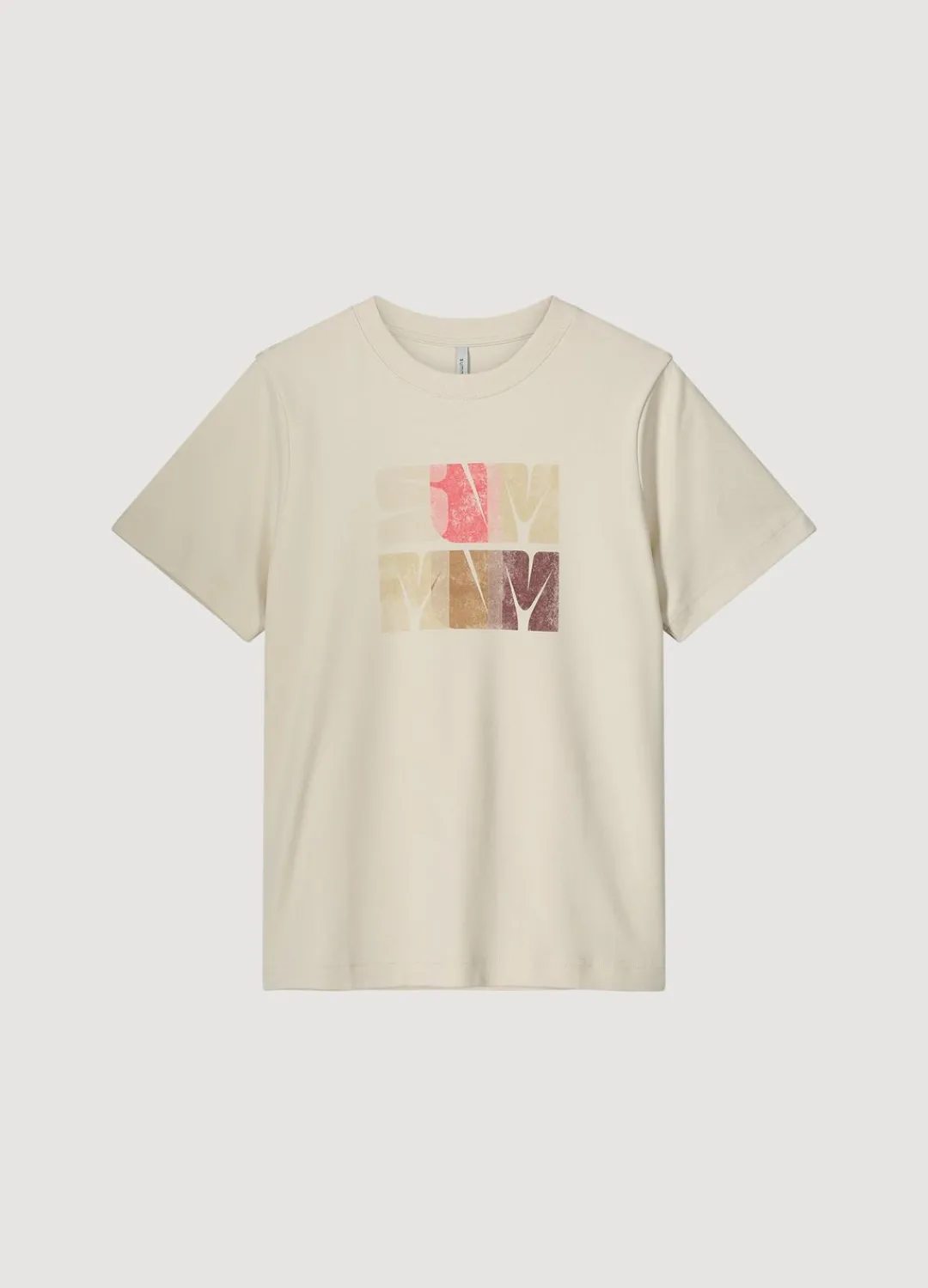 Outlet Summum T-Shirt With Artwork Print Pink