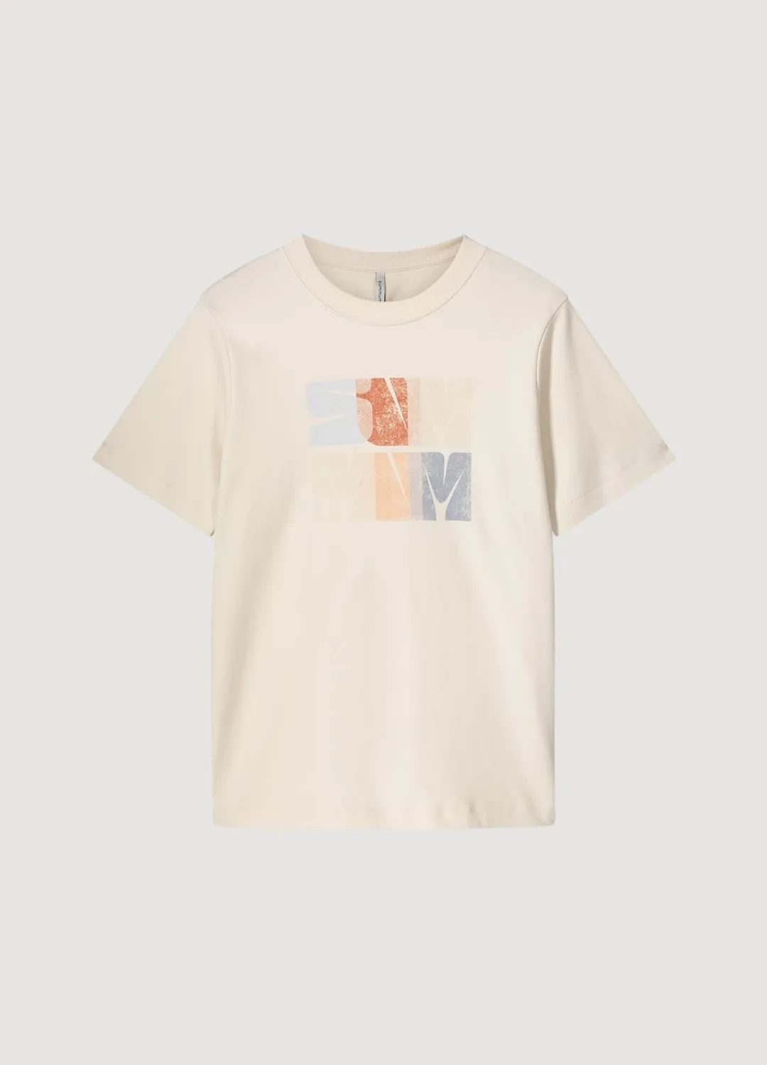 Discount Summum T-Shirt With Artwork Print Blue