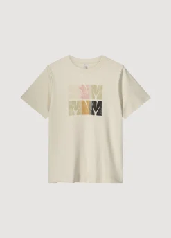 Hot Summum T-Shirt With Artwork Print Pink