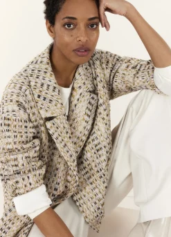 Sale Summum Tweed Blazer Multicolor