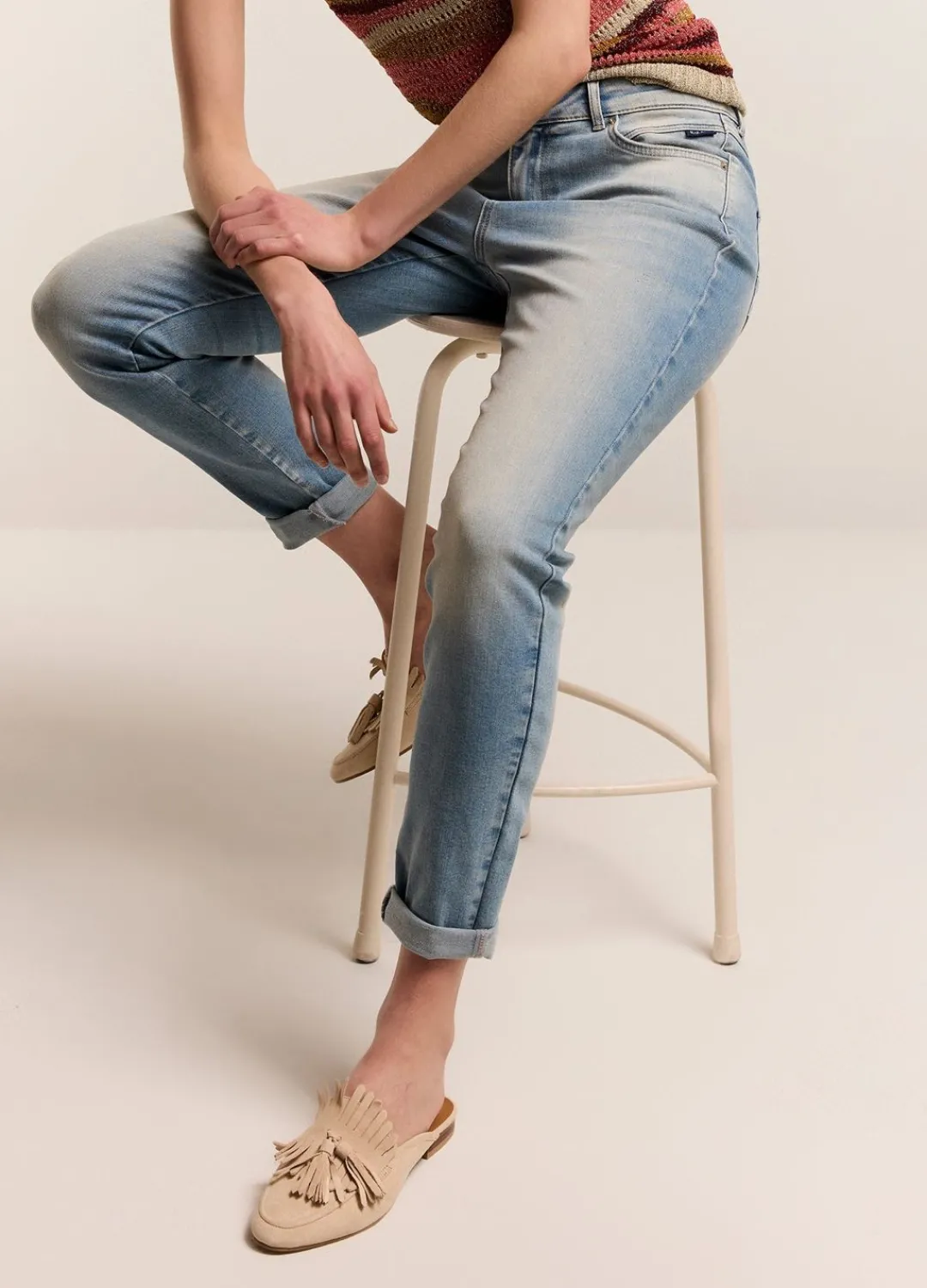 Sale Summum Venus Jeans Light Blue