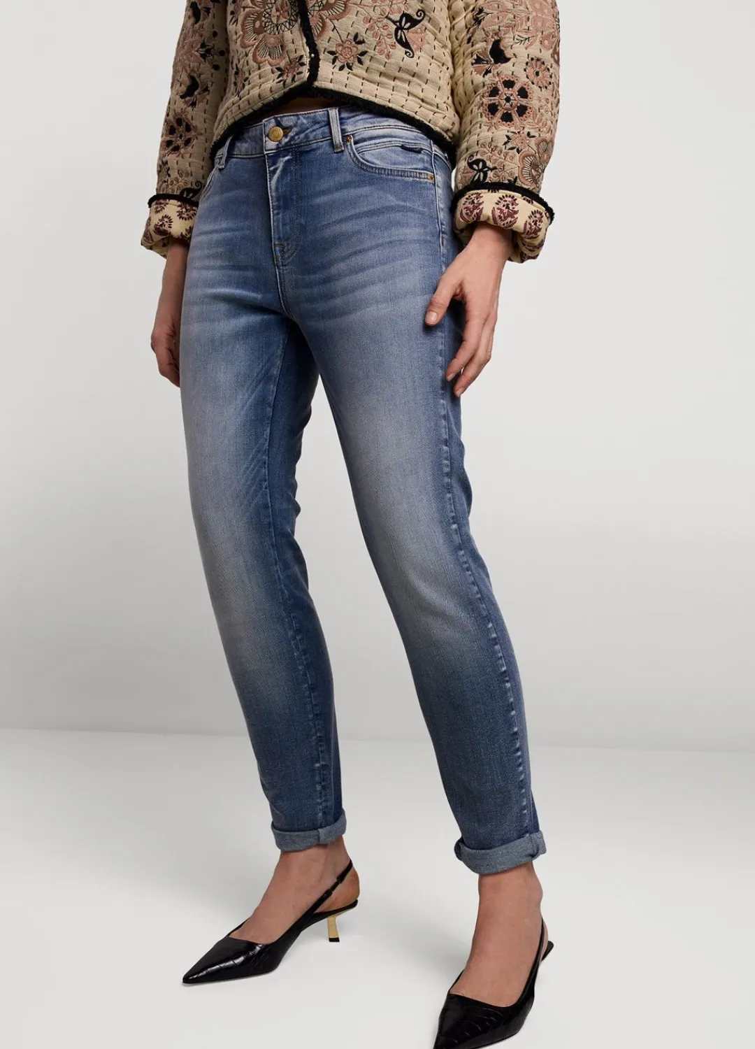 Clearance Summum Venus Medium Jeans Blue