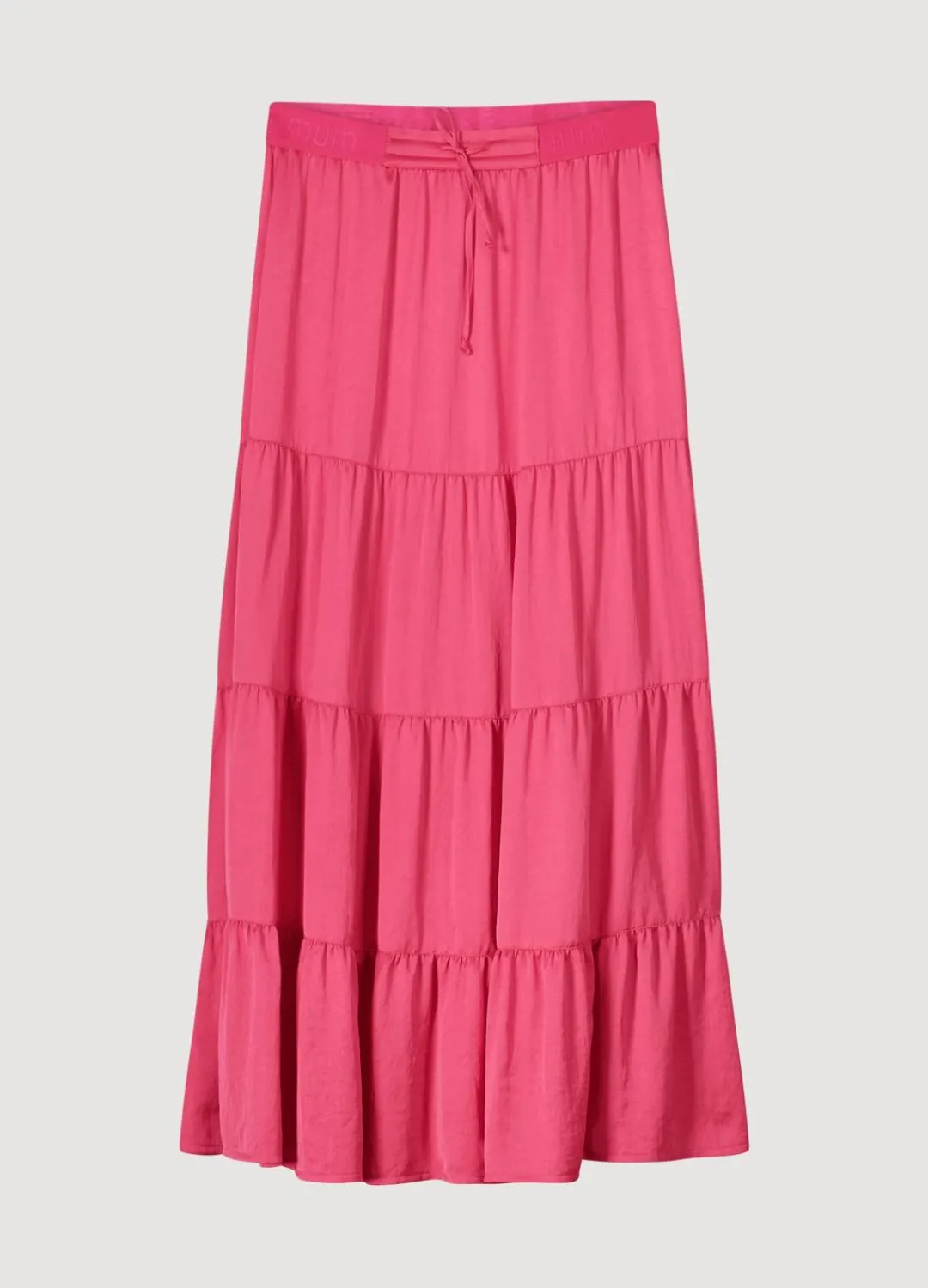 Outlet Summum Wide Tiered Skirt Pink