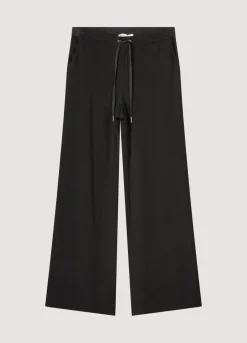 Clearance Summum Wide-Leg Trousers Black