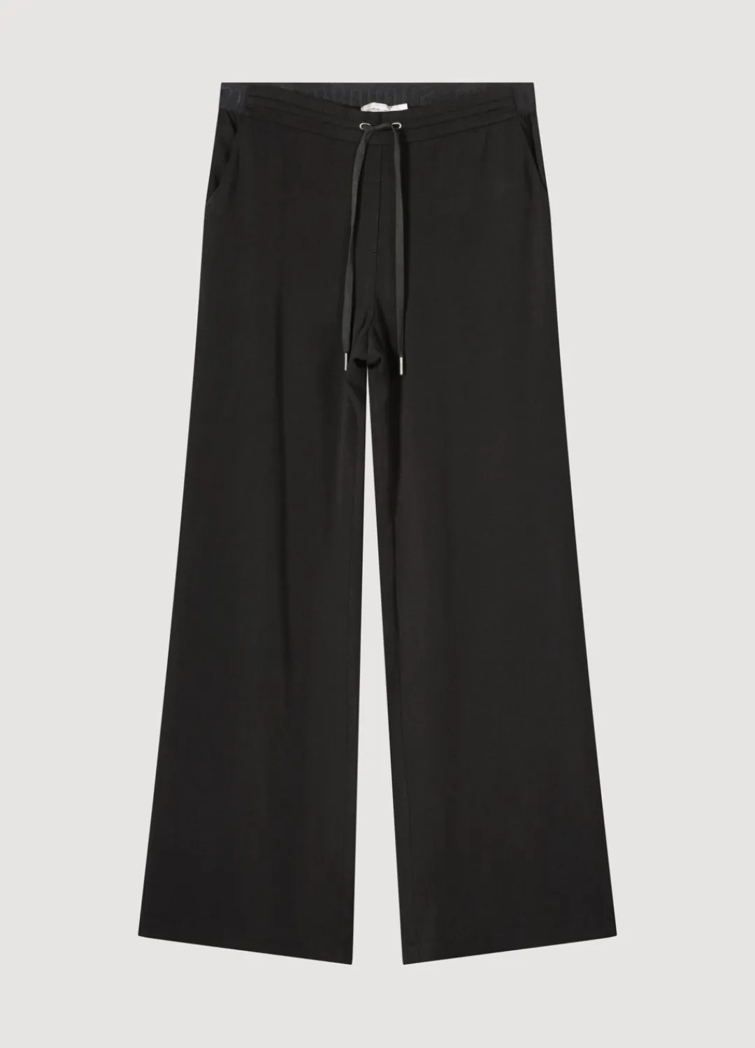 Clearance Summum Wide-Leg Trousers Black