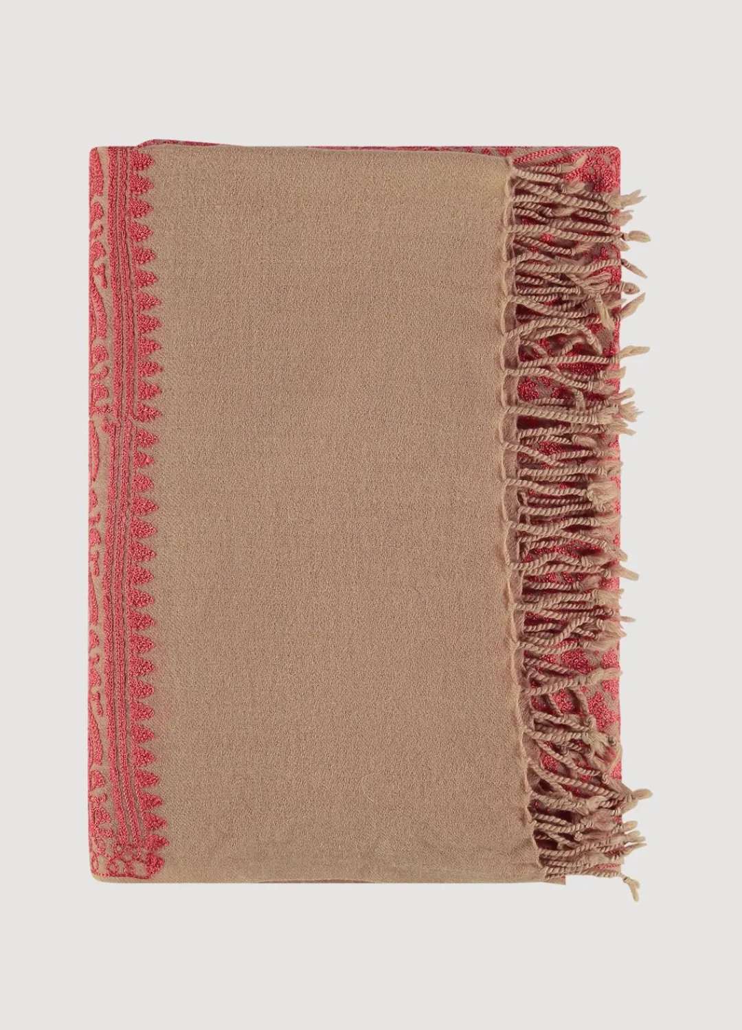 Hot Summum Wool Scarf Brown