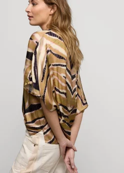 Best Summum Zigzag Top Green