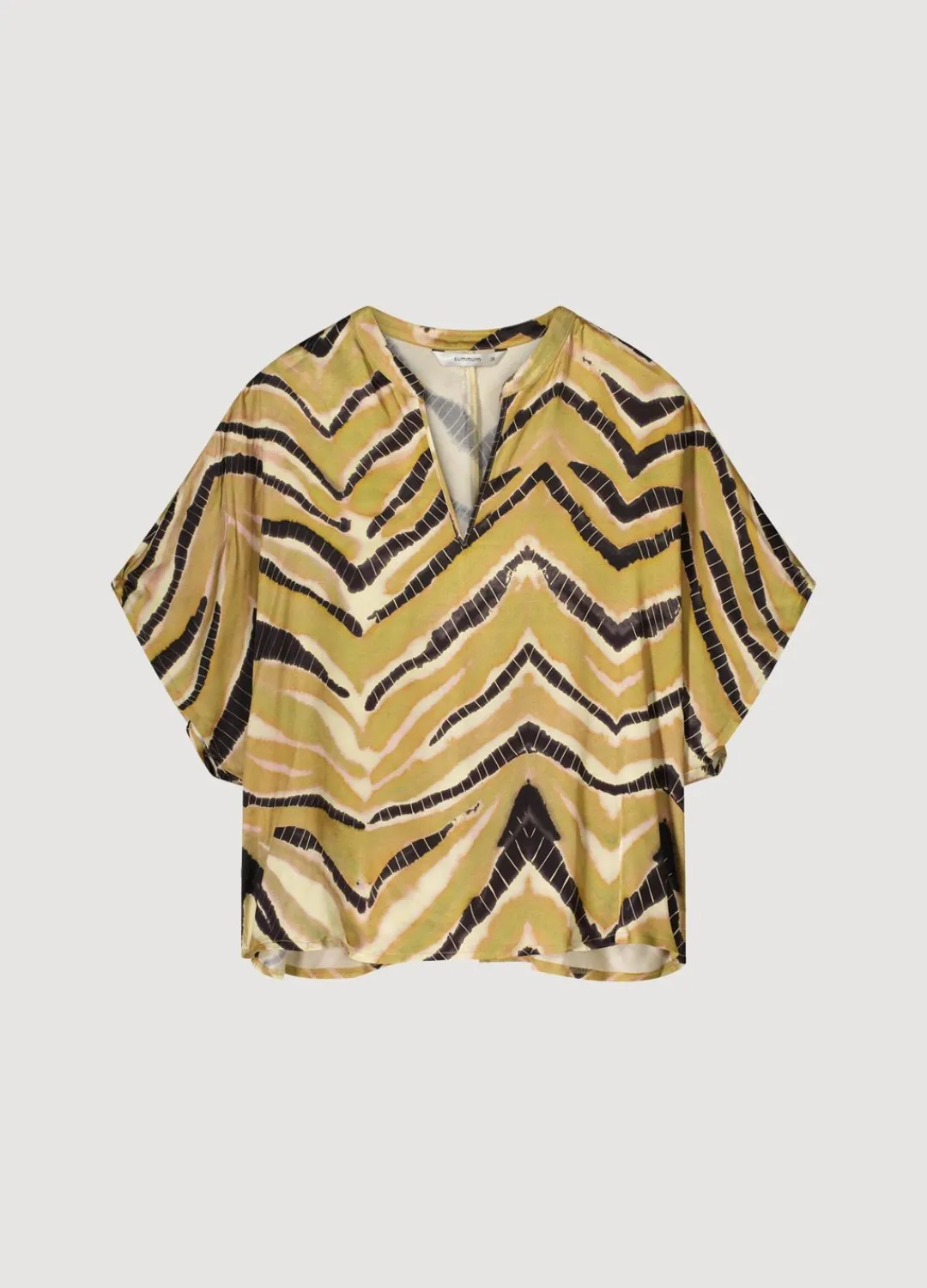 Best Summum Zigzag Top Green