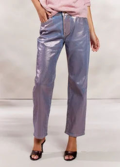 Sale Summum Zoe Straight-Leg Jeans Pink