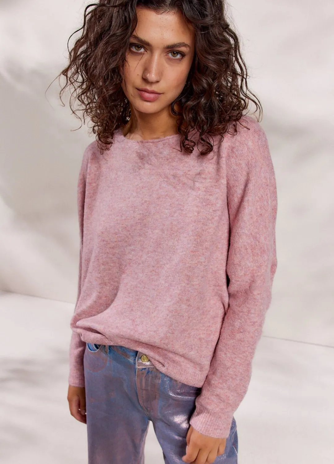 Sale Summum Zoe Straight-Leg Jeans Pink